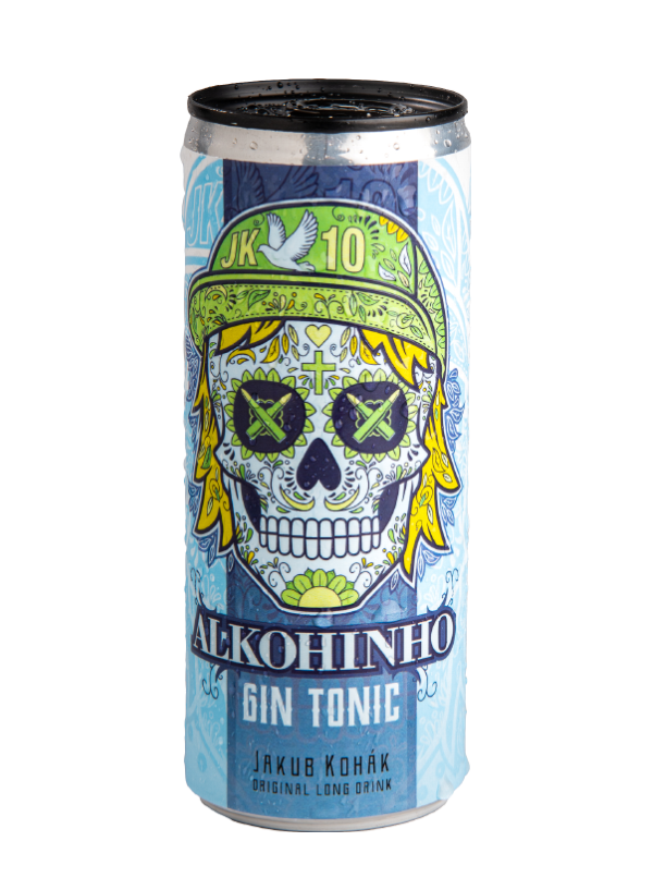 Alkohinho Gin & Tonic 7,2% alk.