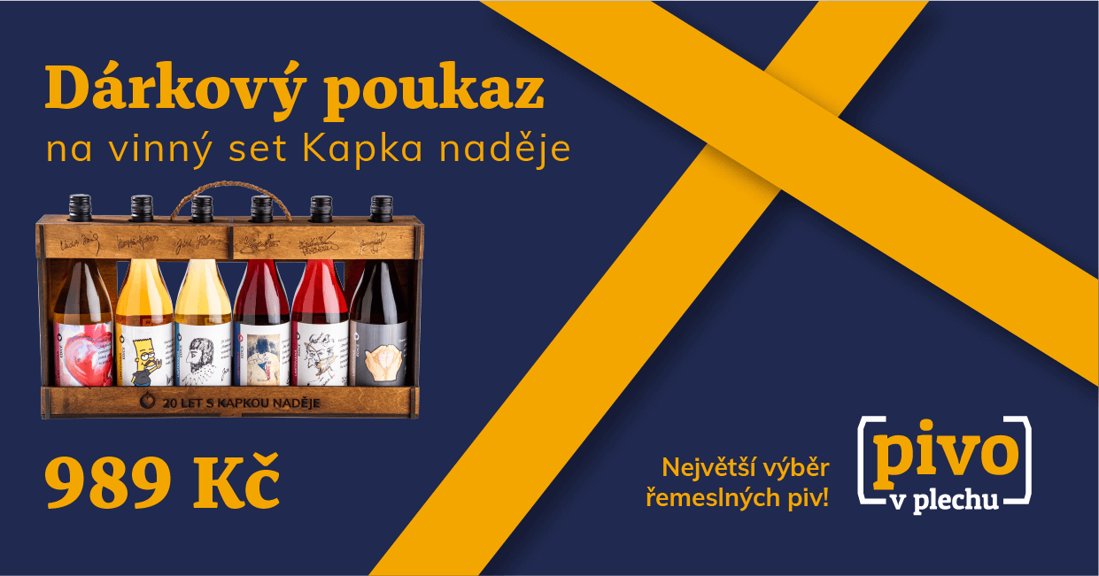Voucher for the Perlíto gift set Kapka naděje foundation 989 CZK